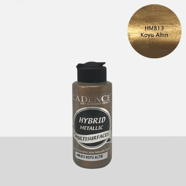 HM813 Koyu Altın Cadence Metalik Multisurface 120ML ürün görseli 1