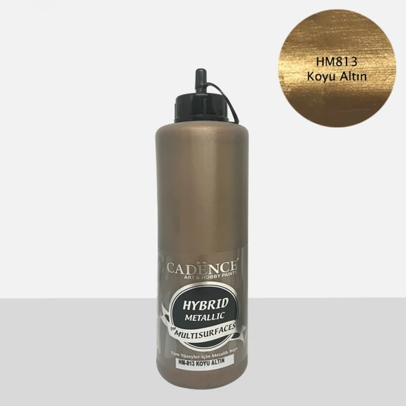 HYBRID MET. MULTISURFACES HM-813 KOYU ALTIN 500ML ürün görseli 1