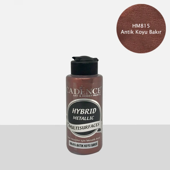 HM815 Antik Koyu Bakır Cadence Metalik Multisurface 120ML ürün görseli 1