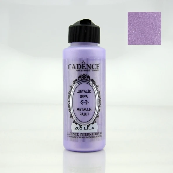 205 Lila 120ML Metalik Boya ürün görseli 1