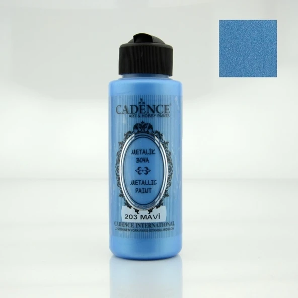 203 Mavi 120ML Metalik Boya ürün görseli 1
