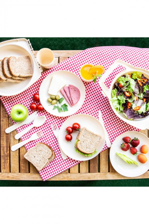 32 Parça Piknik Seti-picnic Set-32 Piece ürün görseli 1