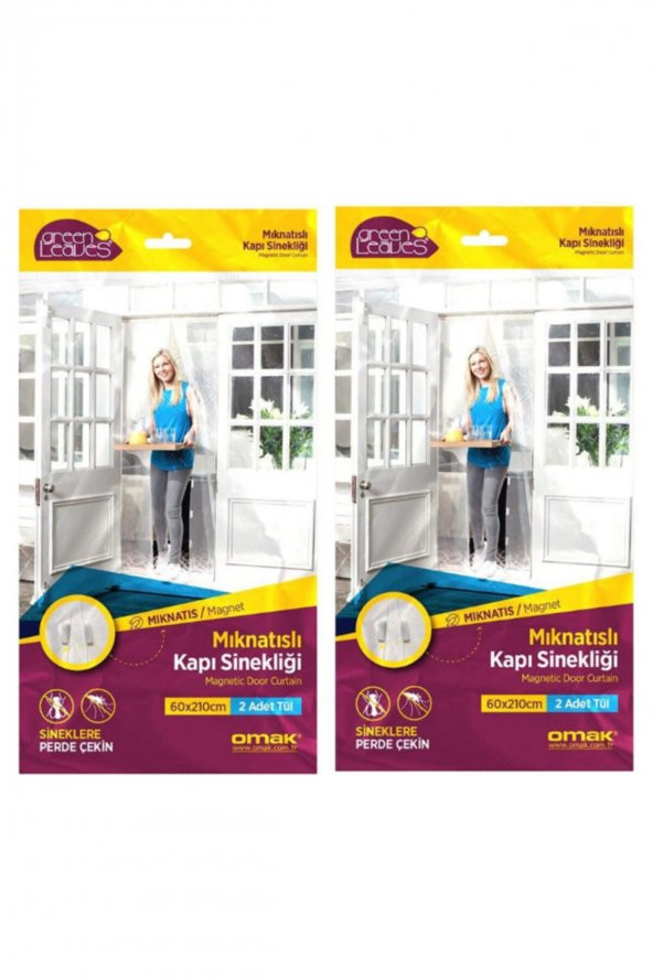 Mıknatıslı Kapı Sinekliği 2x(60x210) Cm 2 Adet ürün görseli 1
