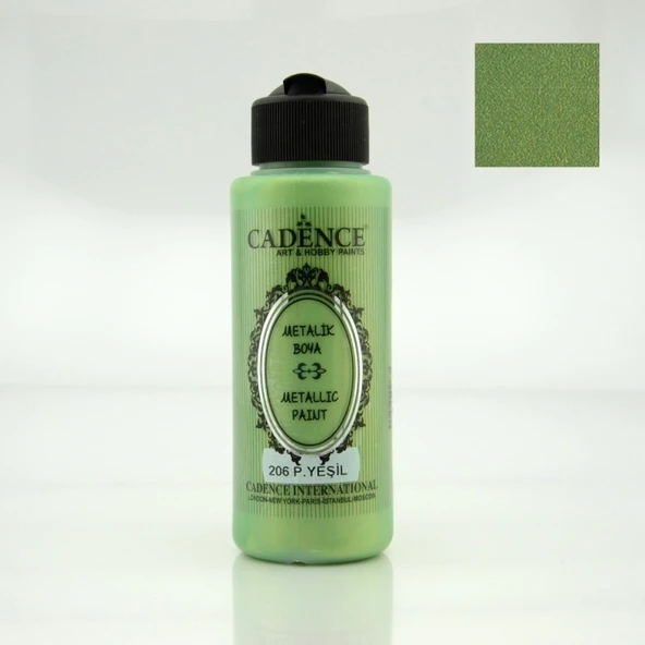 206 Pastel Yeşili 120ML Metalik Boya ürün görseli 1