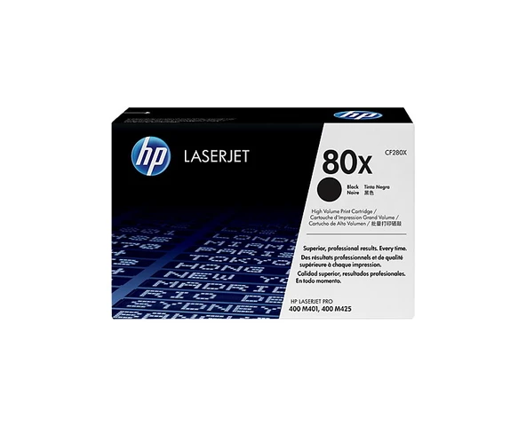 HP CF280X 80X SIYAH YUKSEK KAPASITELI TONER 6.900 SAYFA ürün görseli 1