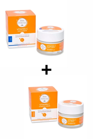 Bee Beauty Vitamin C Gündüz Kremi Antioksidan Koyu Leke Karşıtı 50 ml Bee Beauty Vitamin C Gece Kremi Antioksidan Koyu Leke Karşıtı 50 ml ürün görseli 1
