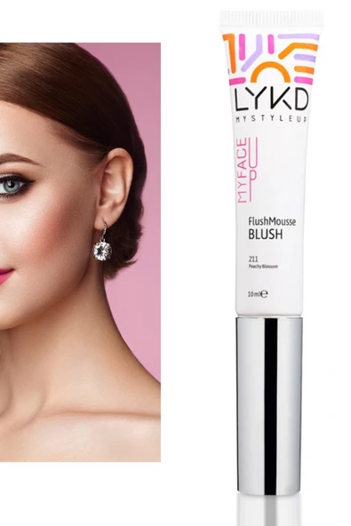 LYKD Mousse Blush 541 Cherry Flush Likit Allık ürün görseli 1