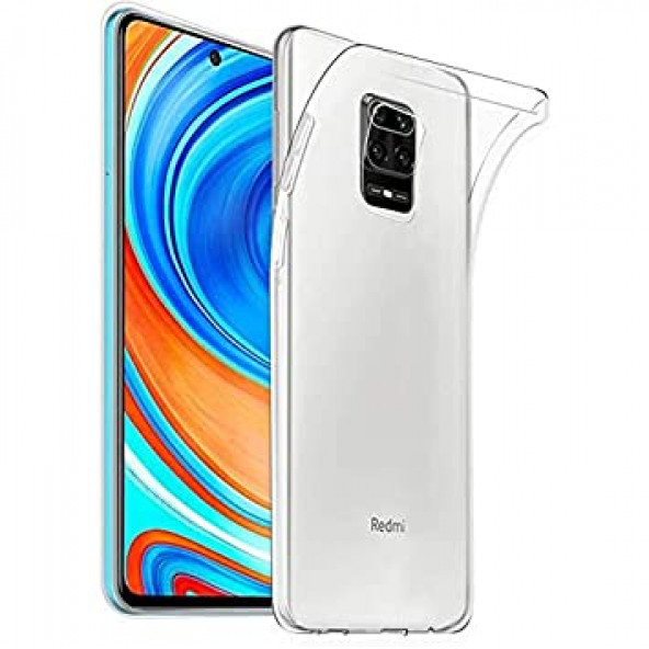 Xiaomi Redmi Note9s / Note9 Pro Uyumlu Kamera Korumalı Yumuşak Şeffaf Kılıf ürün görseli 1