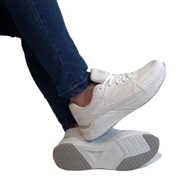 Jump 32438 Beyaz Memory HAfızalı Ortapedik Hafif Spor Ayakkabı ürün görseli 1
