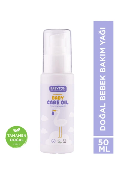 Doğal Bebek Bakım Yağı 50 ml ürün görseli 1