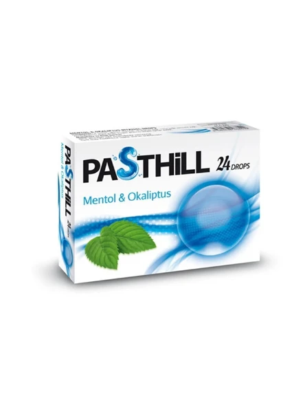 Pasthill Mentol & Okaliptus 24 Adet Boğaz Pastili ürün görseli 1