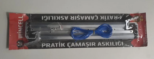 BALKON İÇİN KARE PROFİL ALÜMİNYUM ÇAMAŞIR KURUTMALIĞI AYARLANABİLİR ürün görseli 1