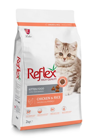 Kitten Tavuklu Ve Pirinçli Yavru Kedi Maması 2 Kg ürün görseli 1