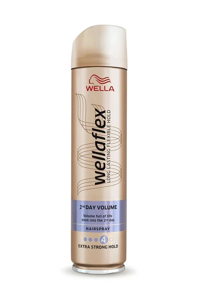 Wella Wellaflex 2nd Day Volume Extra Strong Hold Saç Spreyi - 250 ml ürün görseli 1