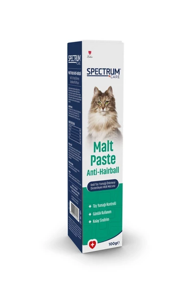 Spectrum Care Tüy Yumağı Önleyici Kedi Malt Paste - Malt Macunu 100 gram ürün görseli 1