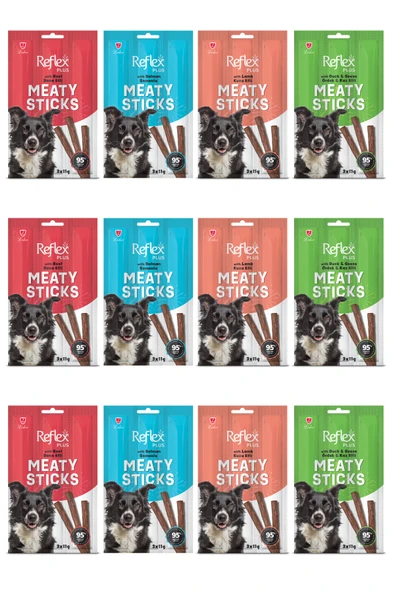 Reflex 4 Çeşit Karma Köpek Ödül Çubuğu 12 Li Set ürün görseli 1
