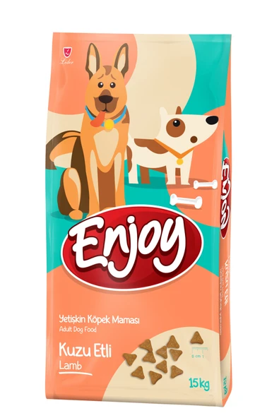 Enjoy Kuzu Etli Yetişkin Köpek Maması 15 kg ürün görseli 1