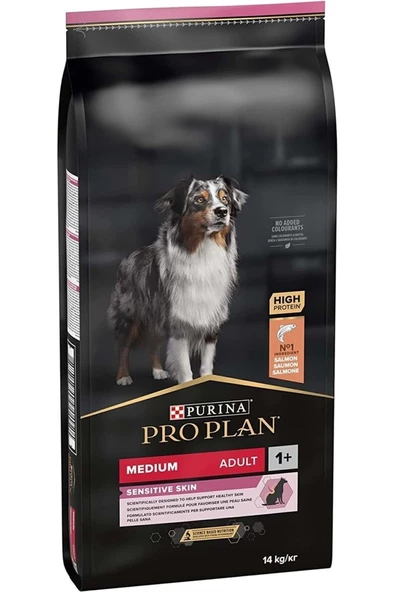 Pro Plan 14 Kg Adult Sensitive Somonlu Yetişkin Köpek Maması ürün görseli 1