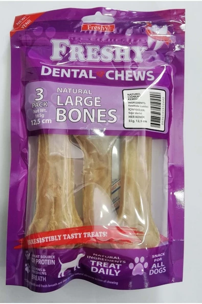 Freshy Dental Kemik 3'lü Paket 165 gr ürün görseli 1