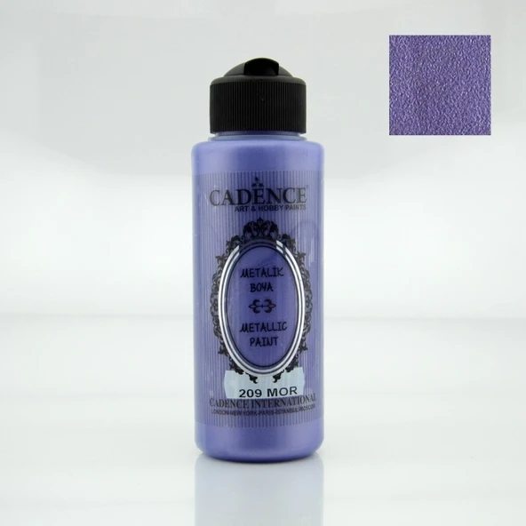209 Mor 120ML Metalik Boya ürün görseli 1