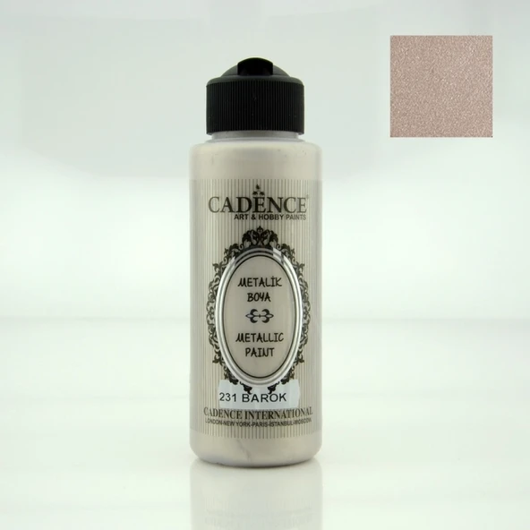 231 Barok 120ML Metalik Boya ürün görseli 1