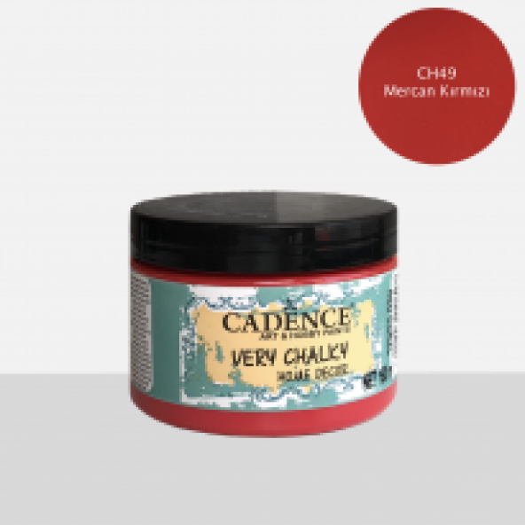 CH49 Mercan Kırmızı 150ML Very Chalky Home Decor ürün görseli 1