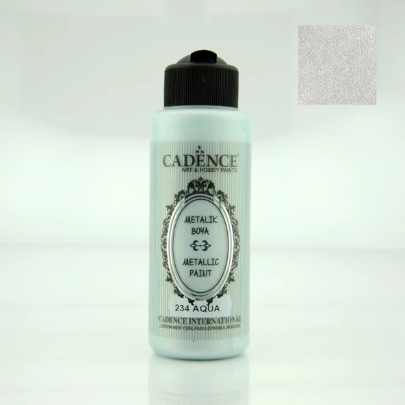 234 Aqua 120ML Metalik Boya ürün görseli 1