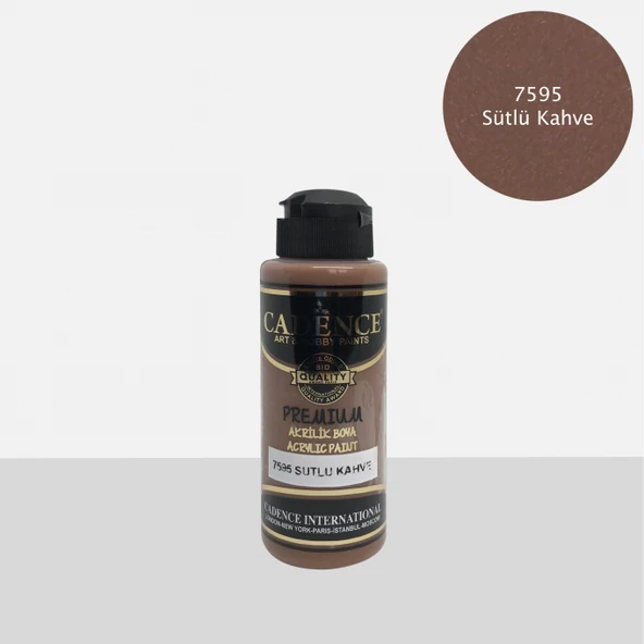 Premium 120ML(cc) 7595 Sütlü Kahve ürün görseli 1