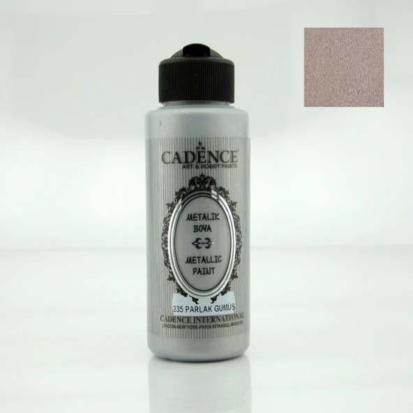 235 Parlak Gümüş 120ML Metalik Boya ürün görseli 1