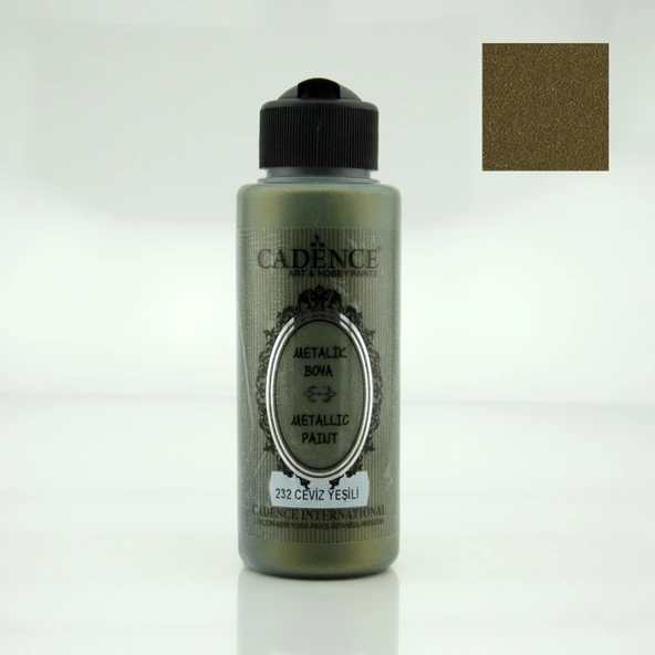 232 Ceviz Yeşili 120ML Metalik Boya ürün görseli 1