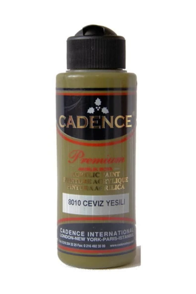 Akrilik Boya 120 ml. 8010 Ceviz Yeşili ürün görseli 1