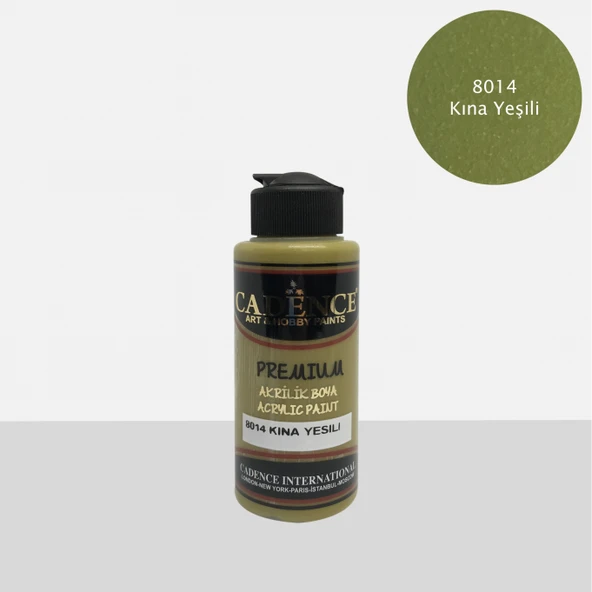 Premium 120ML(cc) 8014 Kına Yeşili ürün görseli 1