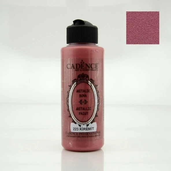 223 Terracotta 120ML Metalik Boya ürün görseli 1