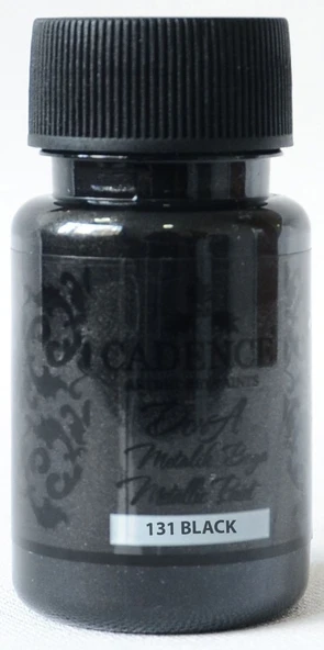 131 Siyah Dora Metalik Boya 50ML(cc) ürün görseli 1