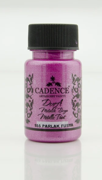 155 Parlak Fuşya Dora Metalik Boya 50ML(cc) ürün görseli 1