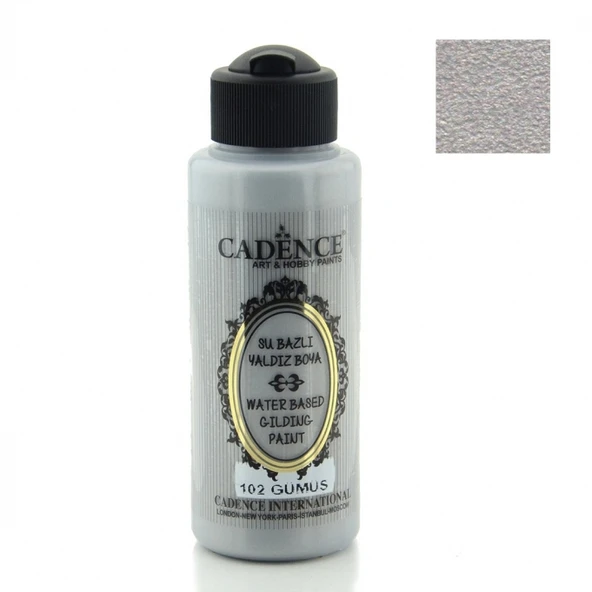 SUBAZLI YALDIZ BOYA 102 GÜMÜŞ 120ML ürün görseli 1