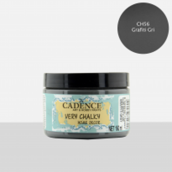 CH56 Grafiti Gri 150ML Very Chalky Home Decor ürün görseli 1