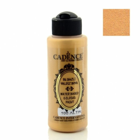 100 Altın-Yaldız Boya 120ML(cc) ürün görseli 1