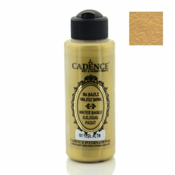 101 Yeşil Altın-Yaldız Boya 120ML(cc) ürün görseli 1