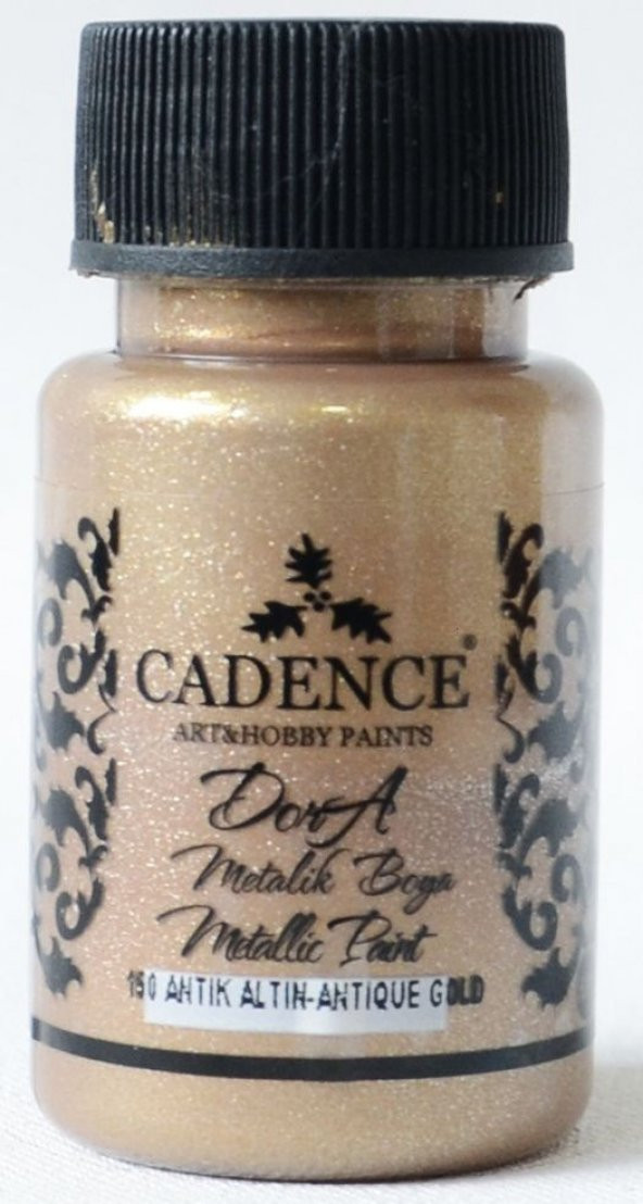 150 Antik Altın Dora Metalik Boya 50ML(cc) ürün görseli 1