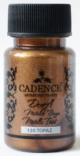 130 Topaz Dora Metalik Boya 50ML(cc) ürün görseli 1