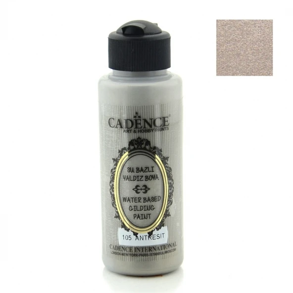 105 Antrasit-Yaldız Boya 120ML(cc) ürün görseli 1