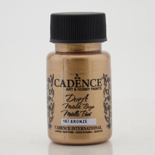 167 Bronz Dora Metalik Boya 50ML(cc) ürün görseli 1
