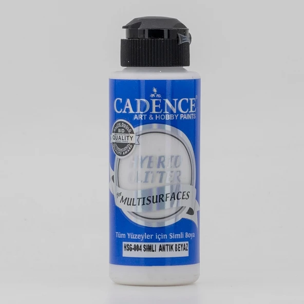 HYB. AKR. MULTİ. SİMLİ GÜMÜŞ HSG-004 ANTİK BEYAZ 120ML ürün görseli 1