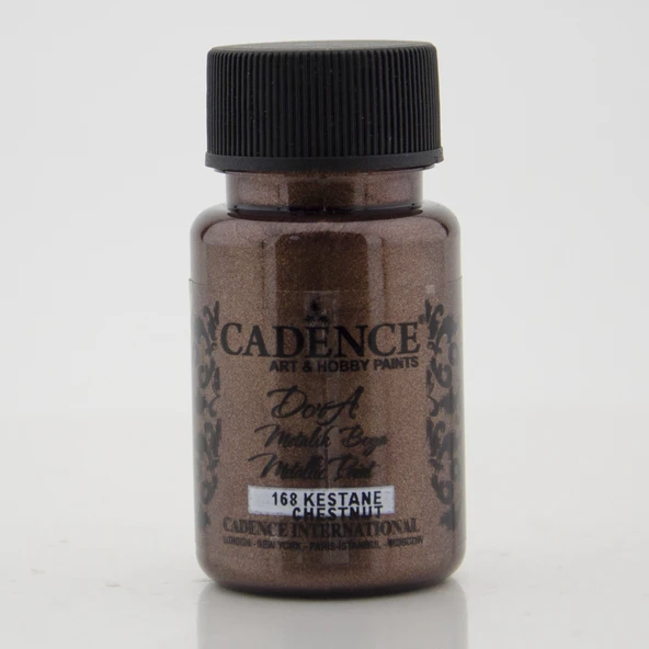168 Kestane Dora Metalik Boya 50ML(cc) ürün görseli 1