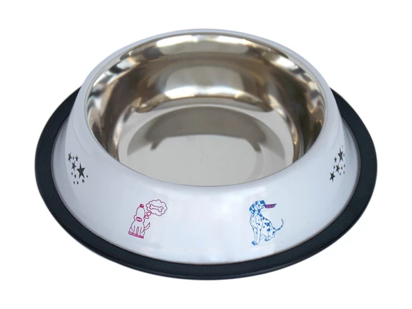 TOMMY KÖPEK ÇELİK MAMA KABI BEYAZ- 32 OZ 0,95 lt ürün görseli 1