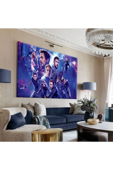 Harikabirev Hari?kabi?rev|marvel Kahramanlari Tablo 7 |tekli? Çerçevesi?z Yatay Kanvas Tablo ürün görseli 1