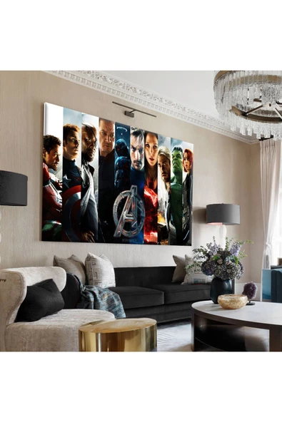 Harikabirev Hari?kabi?rev|marvel Kahramanlari Tablo 5 |tekli? Çerçevesi?z Yatay Kanvas Tablo ürün görseli 1