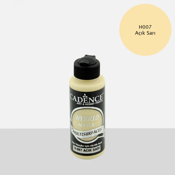H-007 AÇIK SARI 120 ML MULTISURFACE HYBRID AKR. ürün görseli 1