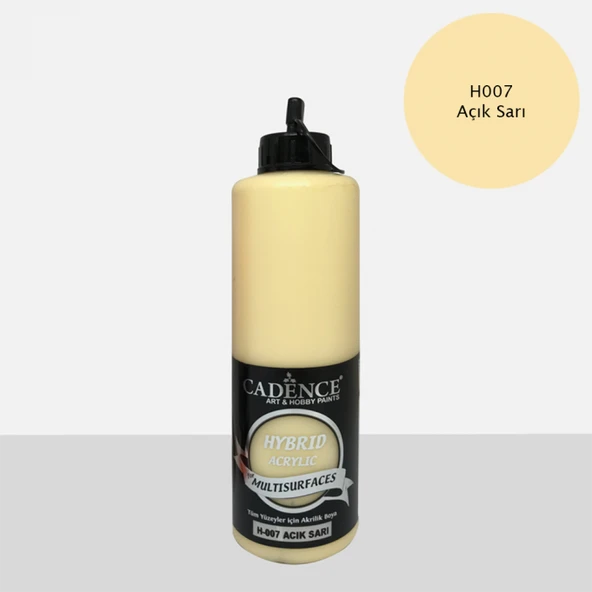 H-007 AÇIK SARI 500 ML MULTISURFACE HYBRID AKR. ürün görseli 1